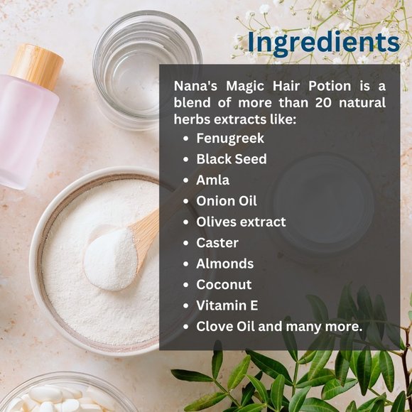 Nana's Magic Hair Serum/Potion - Direct from Company - Picture 3 of 4
